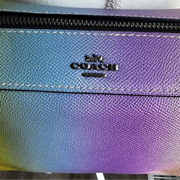 Coach NWT RARE rainbow ombré Bennett Crossbody bag purse 91456 - Picture 8 of 17